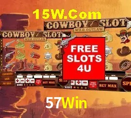 Slots com jackpots e giros grátis na 57Win