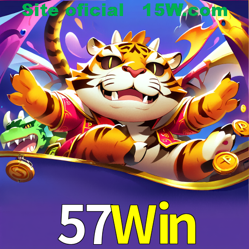 Imagem promocional da 57Win mostrando a plataforma e suas vantagens